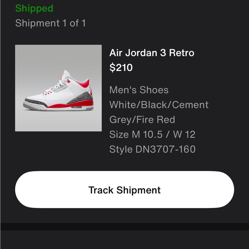 Retro Fire Red 3s